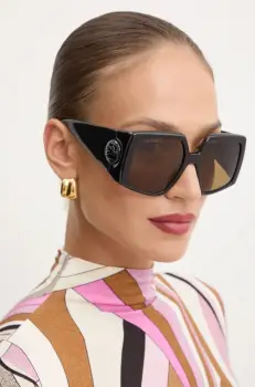 Etro ochelari de soare femei, culoarea negru, ETRO 0038/S imagine