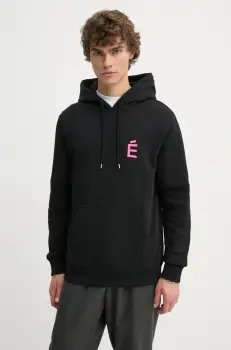 Etudes Studio bluza barbati, culoarea negru, cu gluga, cu imprimeu, H24MMSWE261 imagine