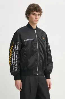 Etudes Studio geaca bomber barbati, culoarea negru, de iarna, H24MCOUT724 imagine