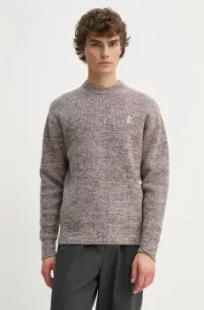 Etudes Studio pulover de lana barbati, culoarea bej, H24MMKNI601 imagine