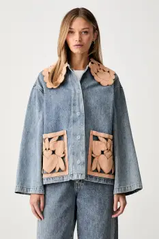Farm Rio geaca de blugi pentru femei din denim imagine
