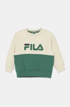 Fila bluza copii LEYSIN culoarea verde, cu imprimeu, FAK0405 imagine