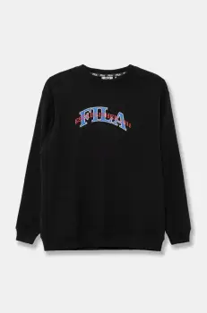 Fila bluza copii LOTTE culoarea negru, cu imprimeu, FAT0582 imagine