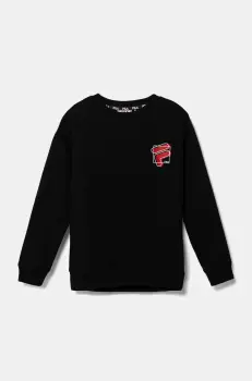 Fila bluza copii LUHNSTEDT culoarea negru, cu imprimeu, FAT0590 imagine