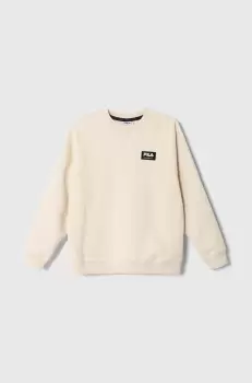 Fila bluza copii TRAVENTHAL culoarea bej, neted imagine