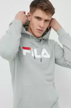 Fila bluza culoarea verde, cu gluga, cu imprimeu imagine