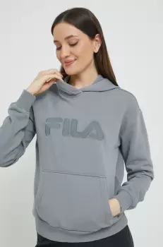Fila bluza femei, culoarea gri, neted imagine