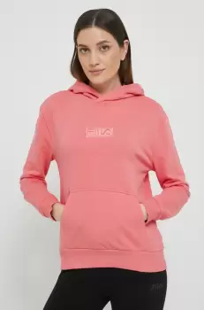 Fila bluza femei, culoarea portocaliu, cu imprimeu imagine