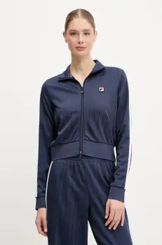 Fila bluza Lorce culoarea bleumarin, uni, FAW1011 imagine