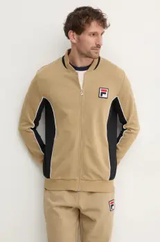 Fila bluza Settanta barbati, culoarea bej, modelator, FAM0645 imagine