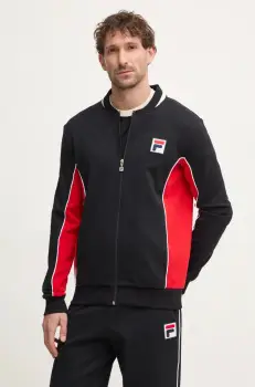 Fila bluza Settanta barbati, culoarea negru, modelator, FAM0645 imagine