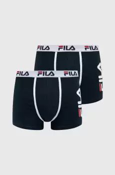 Fila boxeri 2-pack barbati, culoarea albastru marin imagine
