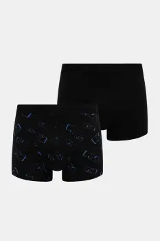 Fila boxeri 2-pack culoarea negru, FU5317/2 imagine