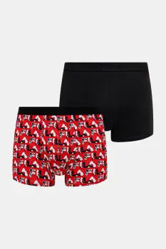 Fila boxeri 2-pack culoarea rosu, FU5345/2 imagine