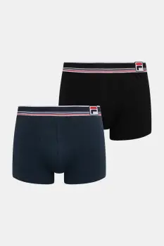 Fila boxeri pentru barbati, din bumbac cu elastan pachet de 2 imagine