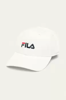 Fila Caciula culoarea alb, cu imprimeu imagine