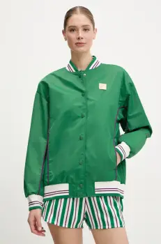 Fila geaca bomber Leme culoarea verde, de tranzitie, oversize, FAW0999 imagine