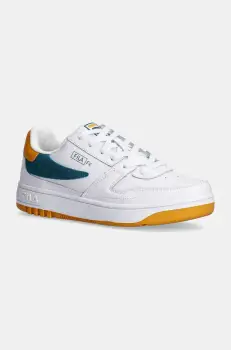 Fila ghete de piele FXVentuno culoarea alb imagine