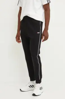 Fila pantaloni de trening Latimer culoarea negru, neted, FAM0786 imagine