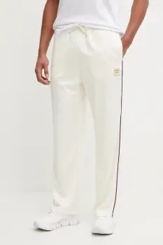 Fila pantaloni de trening Lierneux culoarea bej, cu imprimeu, FAM0934 imagine