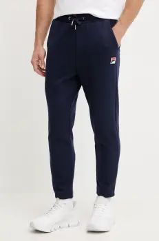 Fila pantaloni de trening Lobbes barbati, culoarea albastru marin, neted, FAM0922 imagine