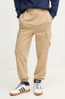 Fila pantaloni de trening Longarone culoarea bej, cu imprimeu, FAM0765 imagine