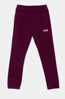 Fila pantaloni de trening pentru copii LIETZEN culoarea violet, neted, FAK0373 imagine