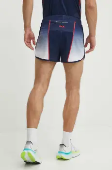 Fila pantaloni scurti de alergare Recas culoarea albastru marin, FAM0636 imagine