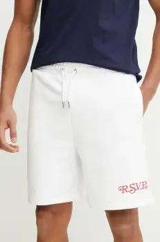 Fila pantaloni scurti Lamswaarde culoarea alb, FAM0909 imagine
