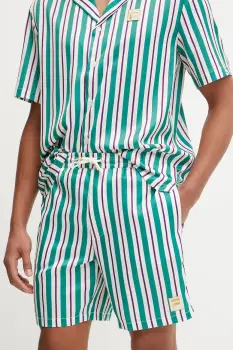 Fila pantaloni scurti Lastro culoarea verde, FAM0925 imagine