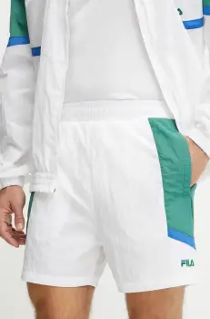 Fila pantaloni scurti Lochristi culoarea alb, FAM0918 imagine