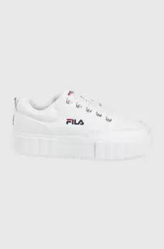 Fila pantofi copii culoarea alb imagine
