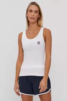 Fila Pijama femei, culoarea alb imagine