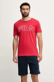 Fila pijamale de bumbac cu imprimeu, FPS1191 imagine