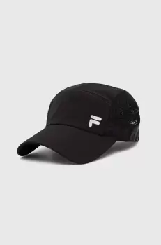 Fila sapca culoarea negru, neted imagine