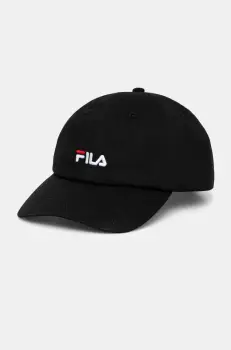 Fila sapca de baseball din bumbac Faridokt culoarea negru, cu imprimeu, FCU0139 imagine