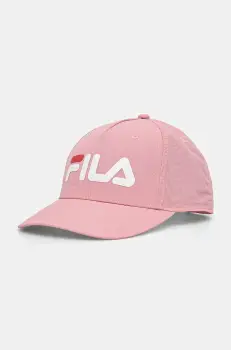 Fila sapca de baseball pentru copii FUNZA culoarea roz, cu imprimeu, FCT0002 imagine