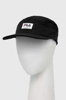 Fila sapca Tangier culoarea negru, cu imprimeu imagine