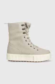 Fila tenisi Sandblast femei, culoarea bej imagine