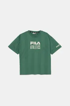 Fila tricou copii IGGENSBACH culoarea verde, cu imprimeu, FAT0670 imagine