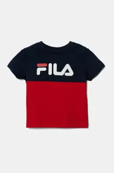 Fila tricou de bumbac pentru copii LOTTUM culoarea rosu, cu imprimeu, FAK0404 imagine