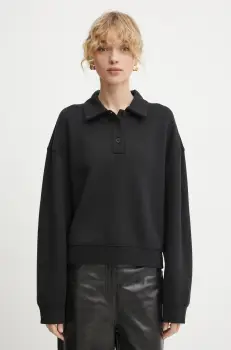 Filippa K bluza femei, culoarea negru, neted, 31369 imagine