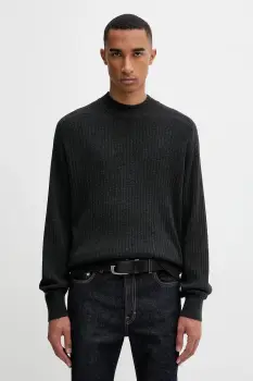 Filippa K pulover de lana culoarea gri, light, cu turtleneck, 31699 imagine