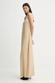 Filippa K rochie culoarea bej, maxi, evazati, 31176 imagine