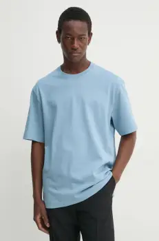 Filippa K tricou din bumbac barbati, uni, 29040 imagine