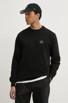 Filling Pieces hanorac de bumbac culoarea negru, neted, 74599861861 imagine