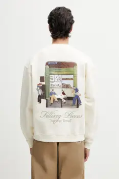 Filling Pieces hanorac oversized barbatesc din bumbac Bakery imagine