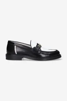 Filling Pieces mocasini de piele Loafer Polido culoarea negru, cu toc plat, 44233192024 imagine