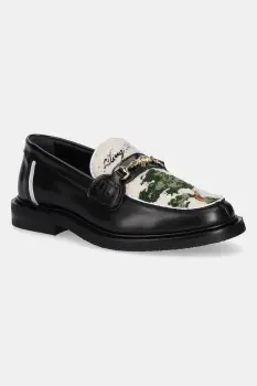 Filling Pieces mocasini Loafer Bonsai culoarea negru, cu toc plat, 44260031861 imagine