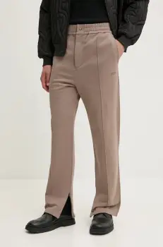 Filling Pieces pantaloni barbati, culoarea maro, drept, 76160001407 imagine